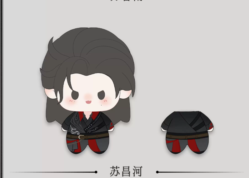 Blood River – Original „Ink-Dyed Jianghu“ 10-cm-Cotton-Doll – 4 Figuren zur Auswahl 🇨🇳 – Bild 7