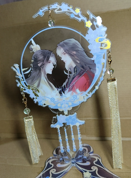 Heaven Official’s Blessing – Original bilibiliGoods Acryl-Dekoständer mit Quasten – Hua Cheng & Xie Lian 🇨🇳 – Bild 4