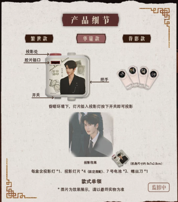 Overdo – Mini-Diaprojektor mit 4 Motivdias – 6 Varianten zur Auswahl | Offizielles Tencent Merchandise 🇨🇳 – Bild 14
