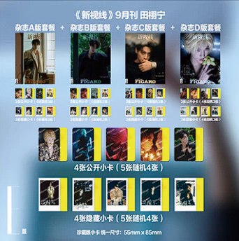 FIGARO September 2025 – E-Version Komplettset mit 4 Magazinen – Tian Xuning – Original Merchandise 🇨🇳