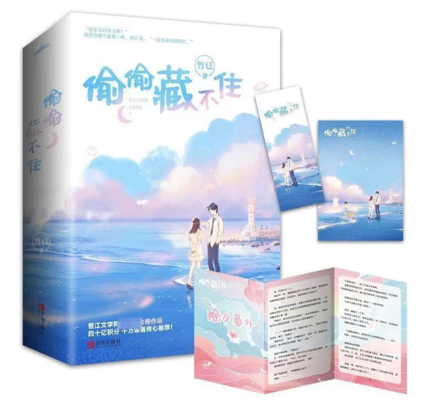 Hidden Love – Chinesischer Originalroman von Zhu Yi – 2 Bände mit Extras 🇨🇳