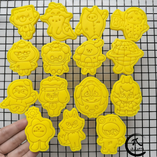 GMMTV-Maskottchen-Motiv-Ausstechformen – 15-teiliges Fanmade-Set 🇨🇳