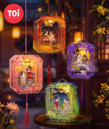 Heaven Official’s Blessing – „Three Thousand Lights“ DIY-Acryllaterne mit LED 🇨🇳