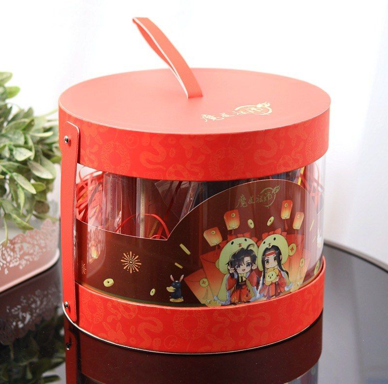 Mo Dao Zu Shi – orange Neujahrs-Geschenkbox mit Wei Wuxian & Lan Wangji 🇨🇳 – Bild 2