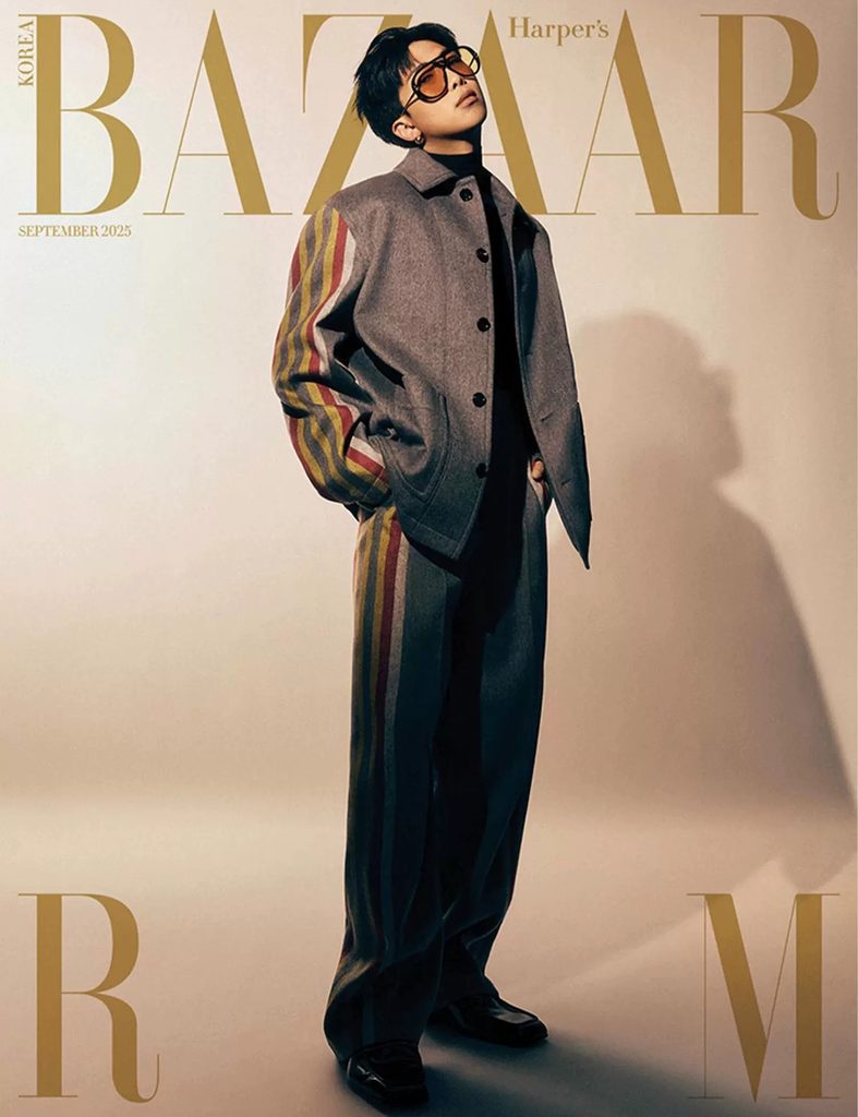 Harper’s BAZAAR Korea – RM (BTS) – September 2025 | Cover C 🇨🇳