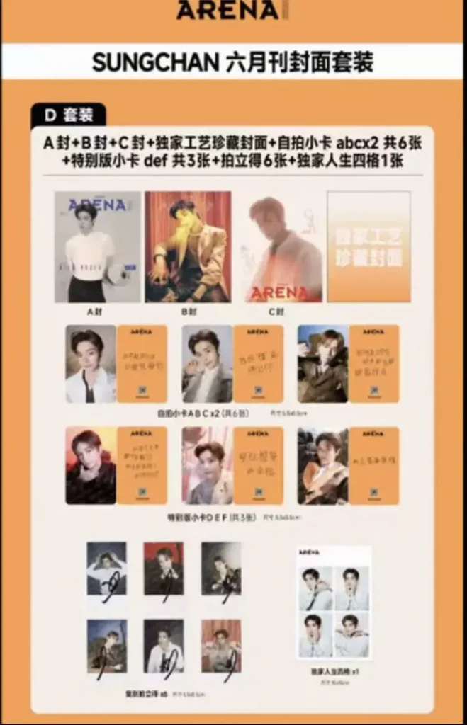 ARENA HOMME+ China – Sungchan (RIIZE) – Juni-Ausgabe mit Extras | Version A–D 🇨🇳
