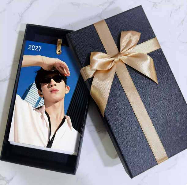 Jing Boran – Wochenkalender 2027 mit 54 Fotomotiven & Geschenkbox | Tischkalender 🇨🇳